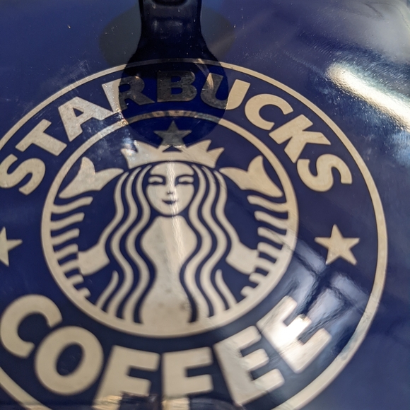 Starbucks Beehouse Colbalt Blue Canister - Picture 11 of 12